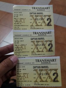 Tiket Nonton Film Captain Marvell