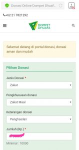 Kanal donasi Dompet Dhuafa yang mudah dan praktis